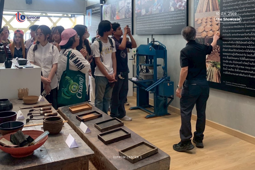 DIPROM CENTER 1 เปิดบ้านต้อนรับนักศึกษาออกแบบอุตสาหกรรม มช.