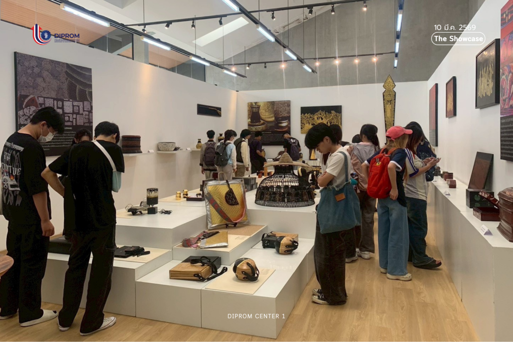 DIPROM CENTER 1 เปิดบ้านต้อนรับนักศึกษาออกแบบอุตสาหกรรม มช.