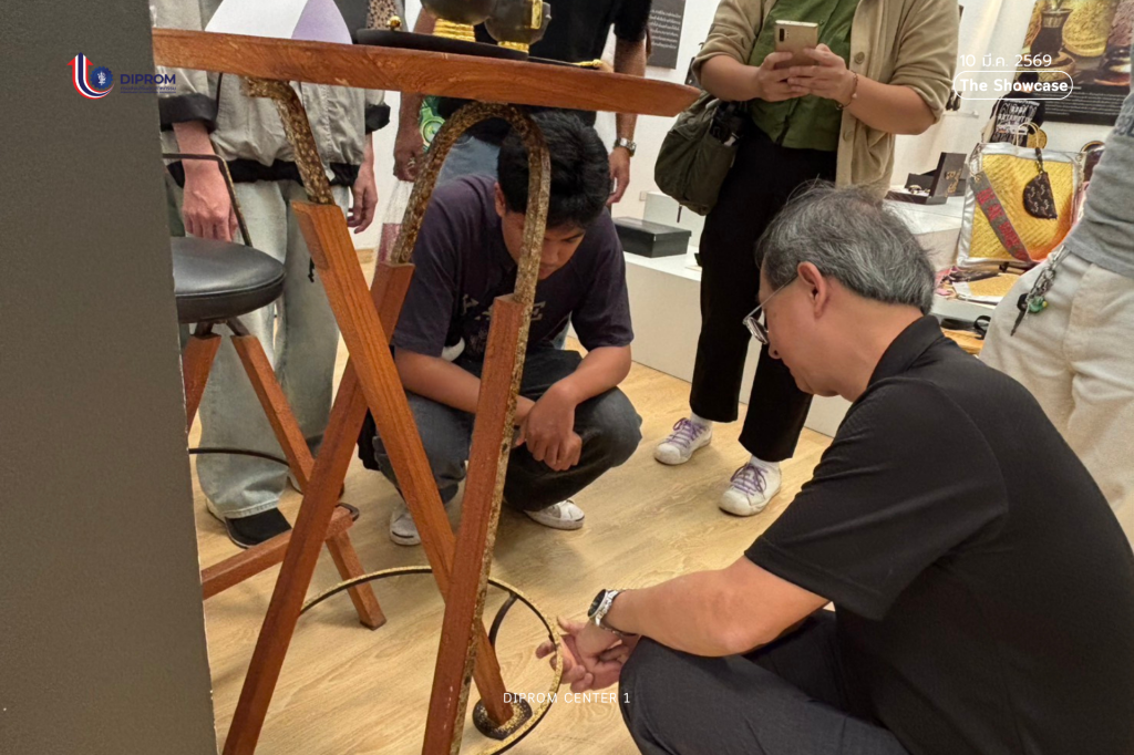 DIPROM CENTER 1 เปิดบ้านต้อนรับนักศึกษาออกแบบอุตสาหกรรม มช.